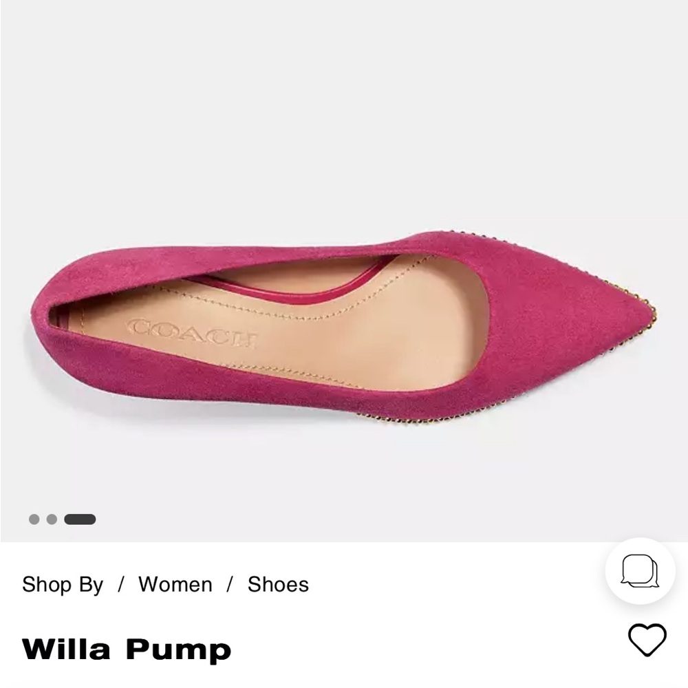 Coach Willa Pump